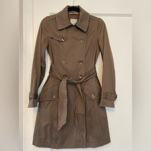 Rag & Bone trench coat olive size 0